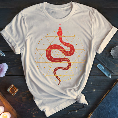 Sri Yantra Snake T-Shirt