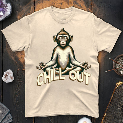 Chill Out Meditating Monkey T-Shirt
