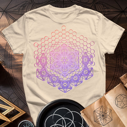 Metatron And Flower Connection T-Shirt