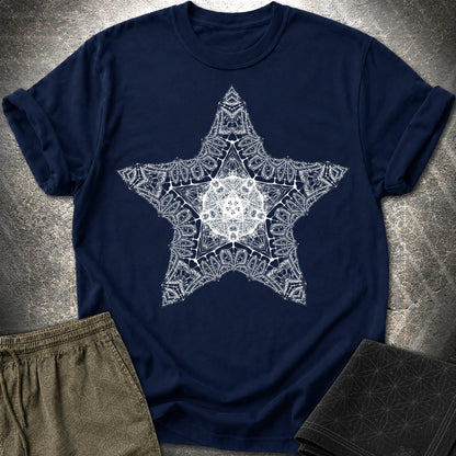 Sacred Star T-Shirt - Sacred Star T-Shirt - Navy