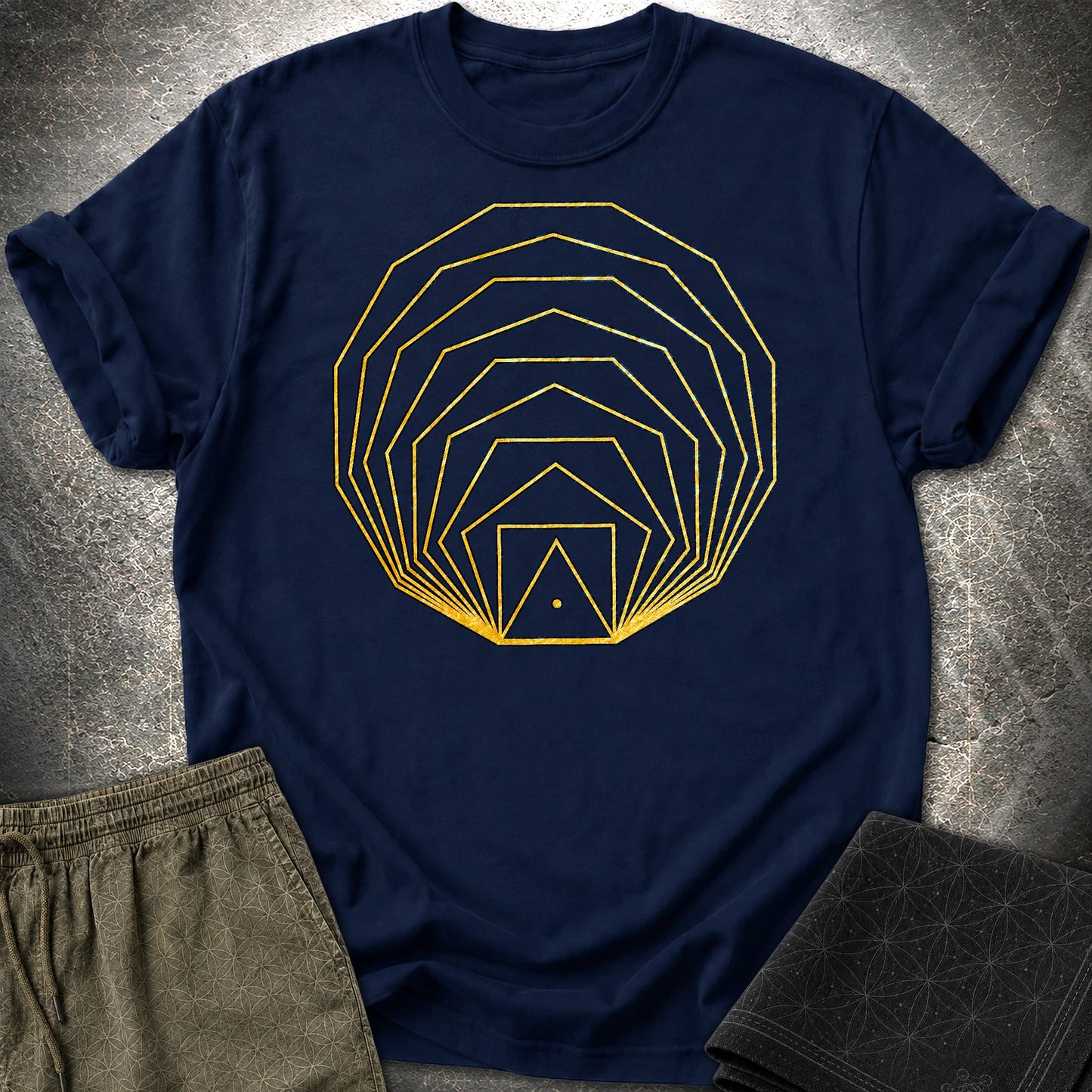 Begining Of The Universe T-Shirt - Begining Of The Universe T-Shirt - Navy
