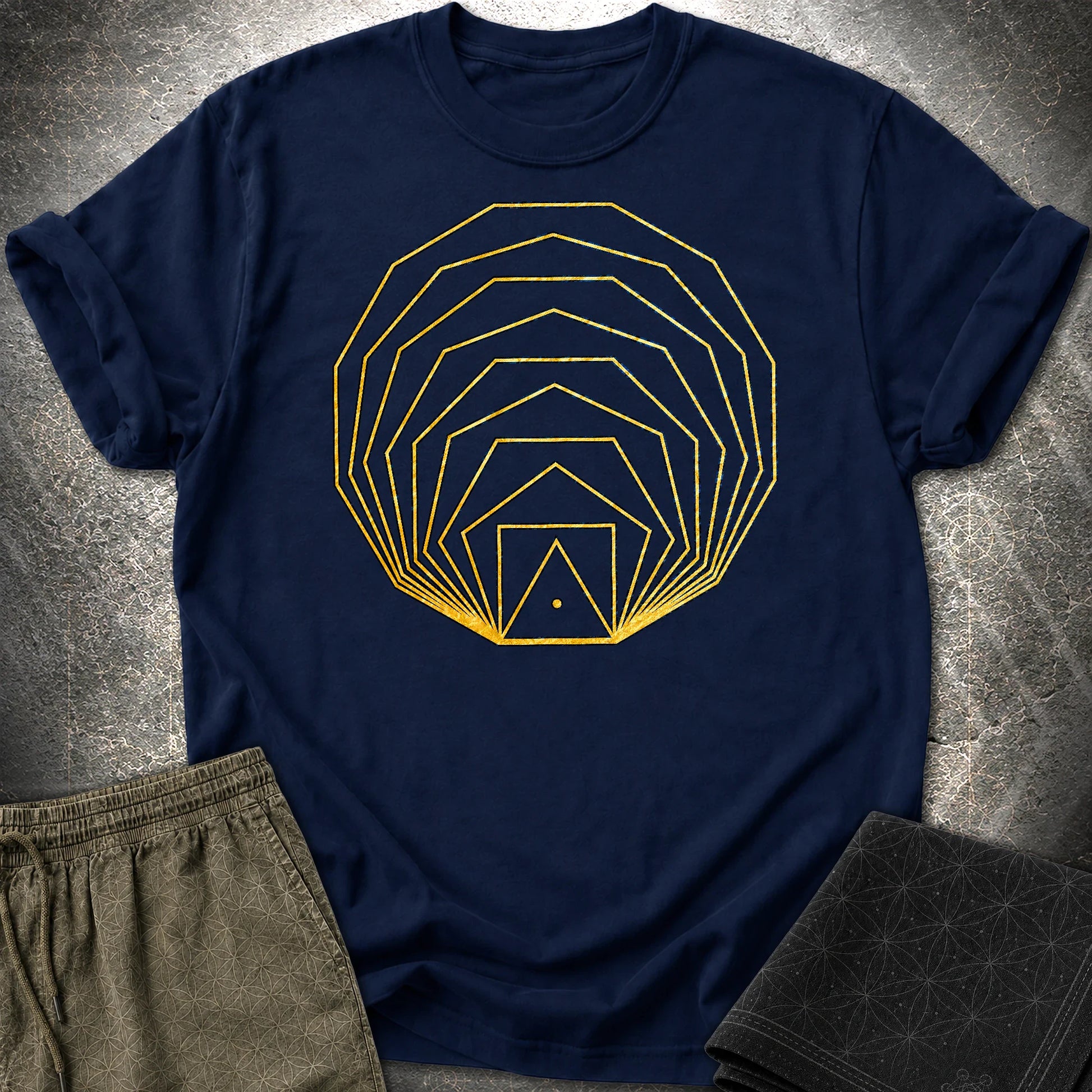 Begining Of The Universe T-Shirt - Begining Of The Universe T-Shirt - Navy