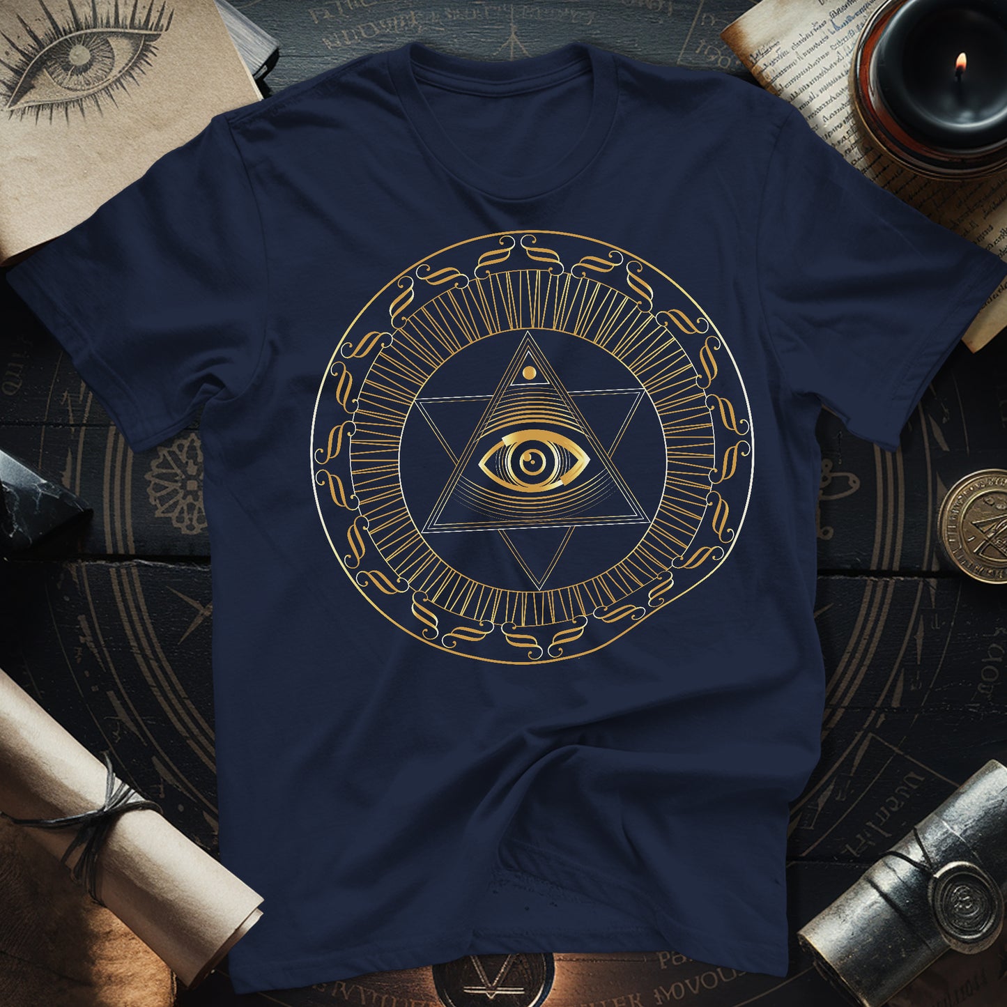 Eye Of Providence Star T-Shirt