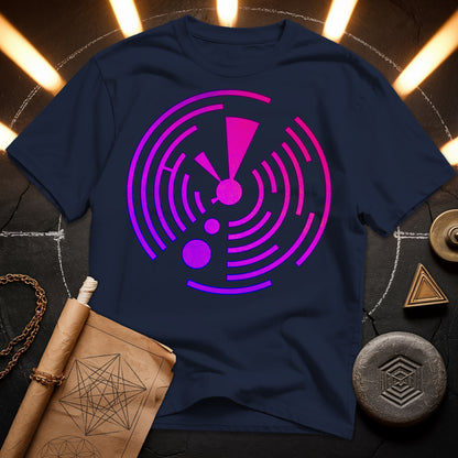 Crop Circle Electric Pink T-Shirt