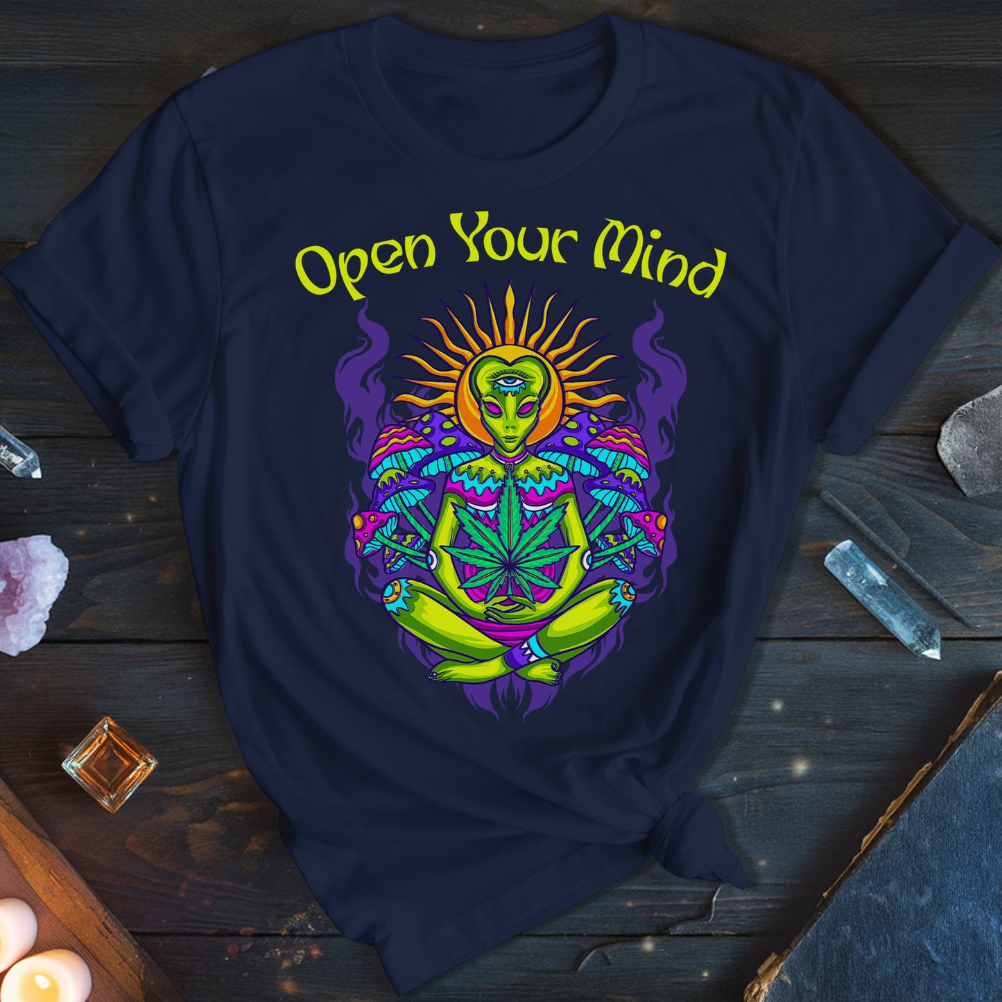 Open Your Mind Alien T-Shirt