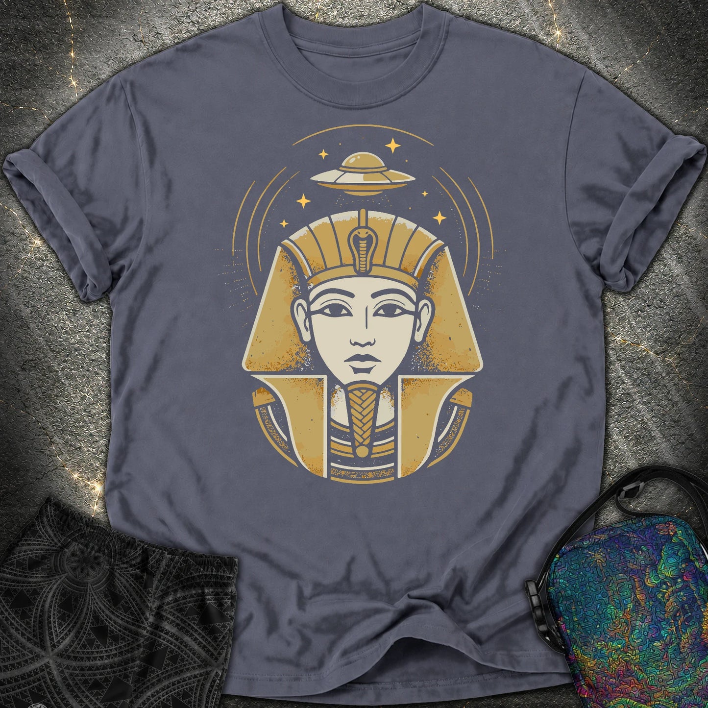 Faraon Ufo - Faraon Ufo Comfort T-Shirt - Navy
