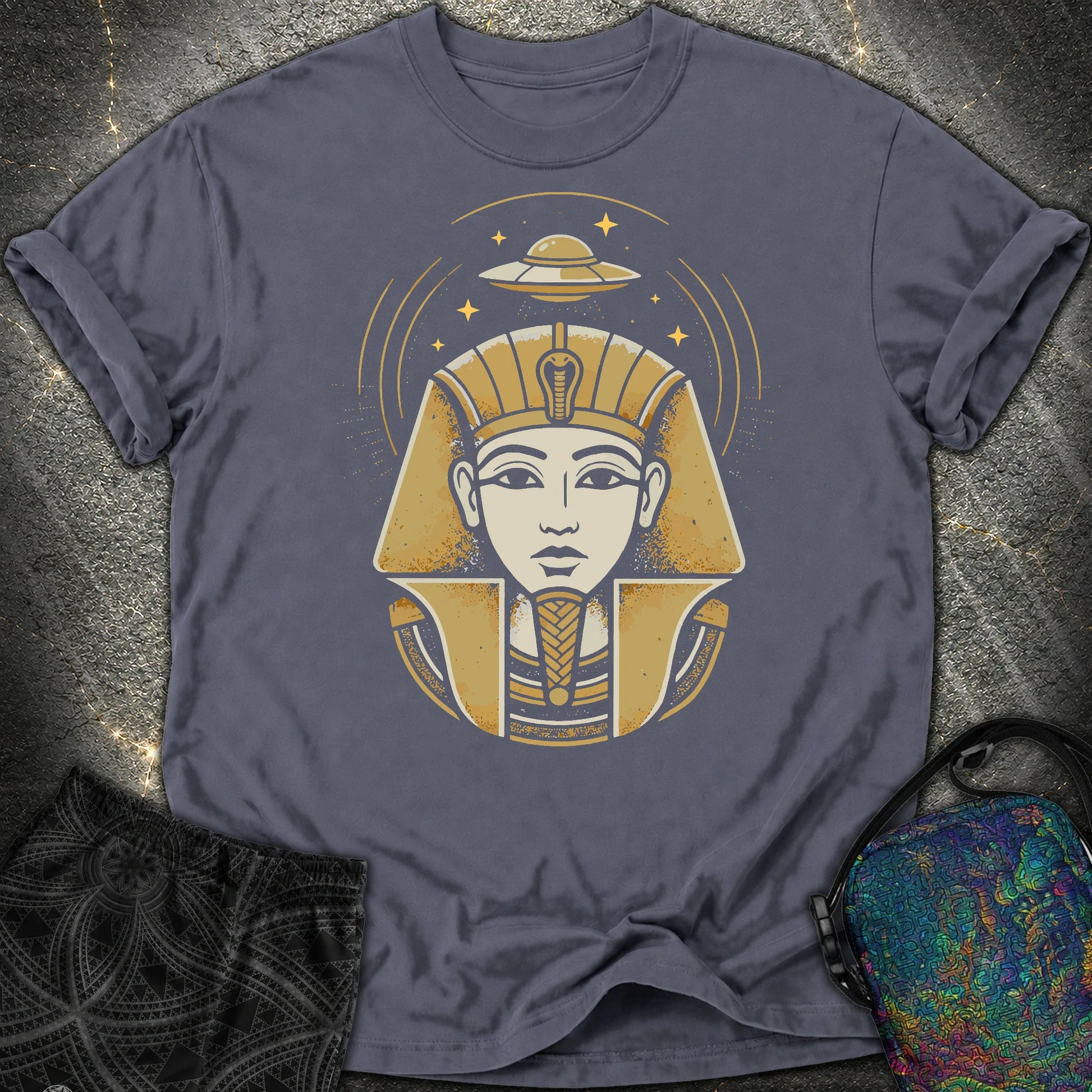 Faraon Ufo - Faraon Ufo Comfort T-Shirt - Navy