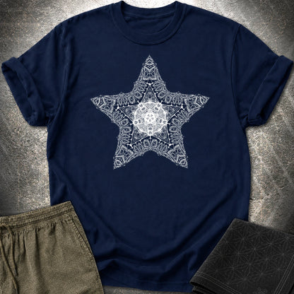 Sacred Star T-Shirt - Sacred Star T-Shirt - Navy