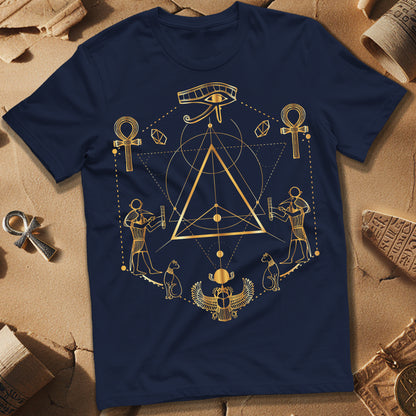 Eye Of Ra Egypt Geometry T-Shirt