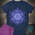 Vesica Eye Of The Universe Womens T-Shirt
