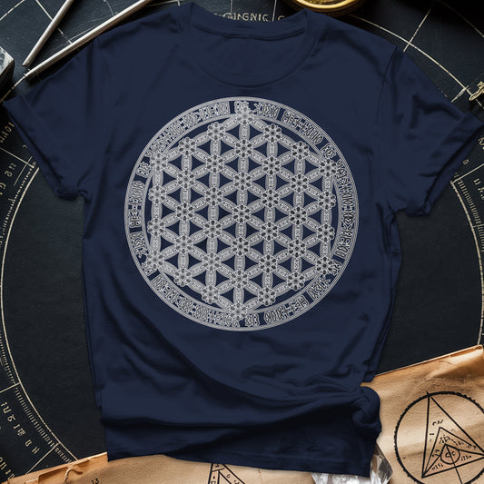 Flower Of Life Foo Lion T-Shirt
