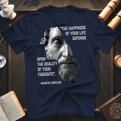 Marcus Aurelius Happiness T-Shirt