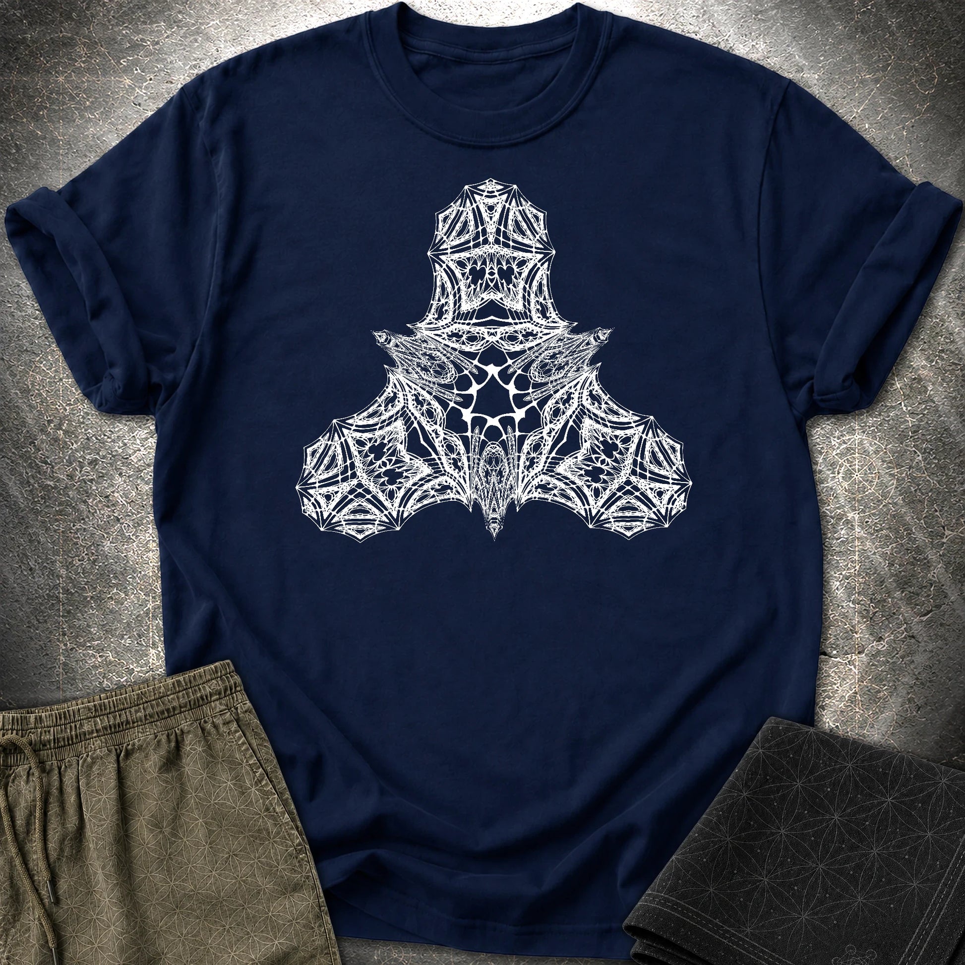 Organic Triple T-Shirt - Organic Triple T-Shirt - Navy