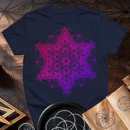 Metatron Fractal Super Structure T-Shirt