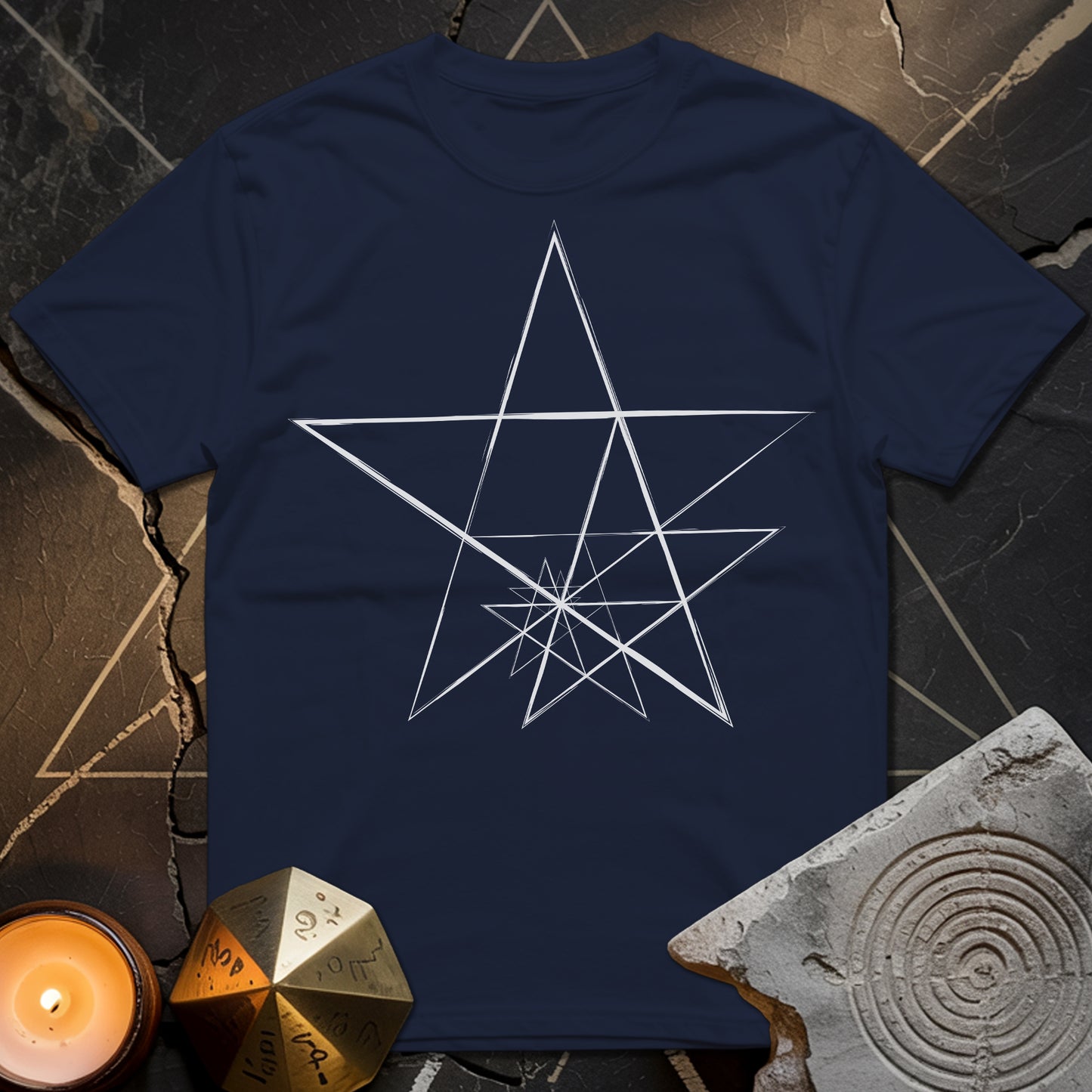 Pentagon Spiral T-Shirt