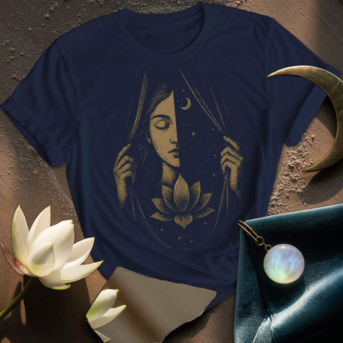 Between Worlds Lotus Tee T-Shirt