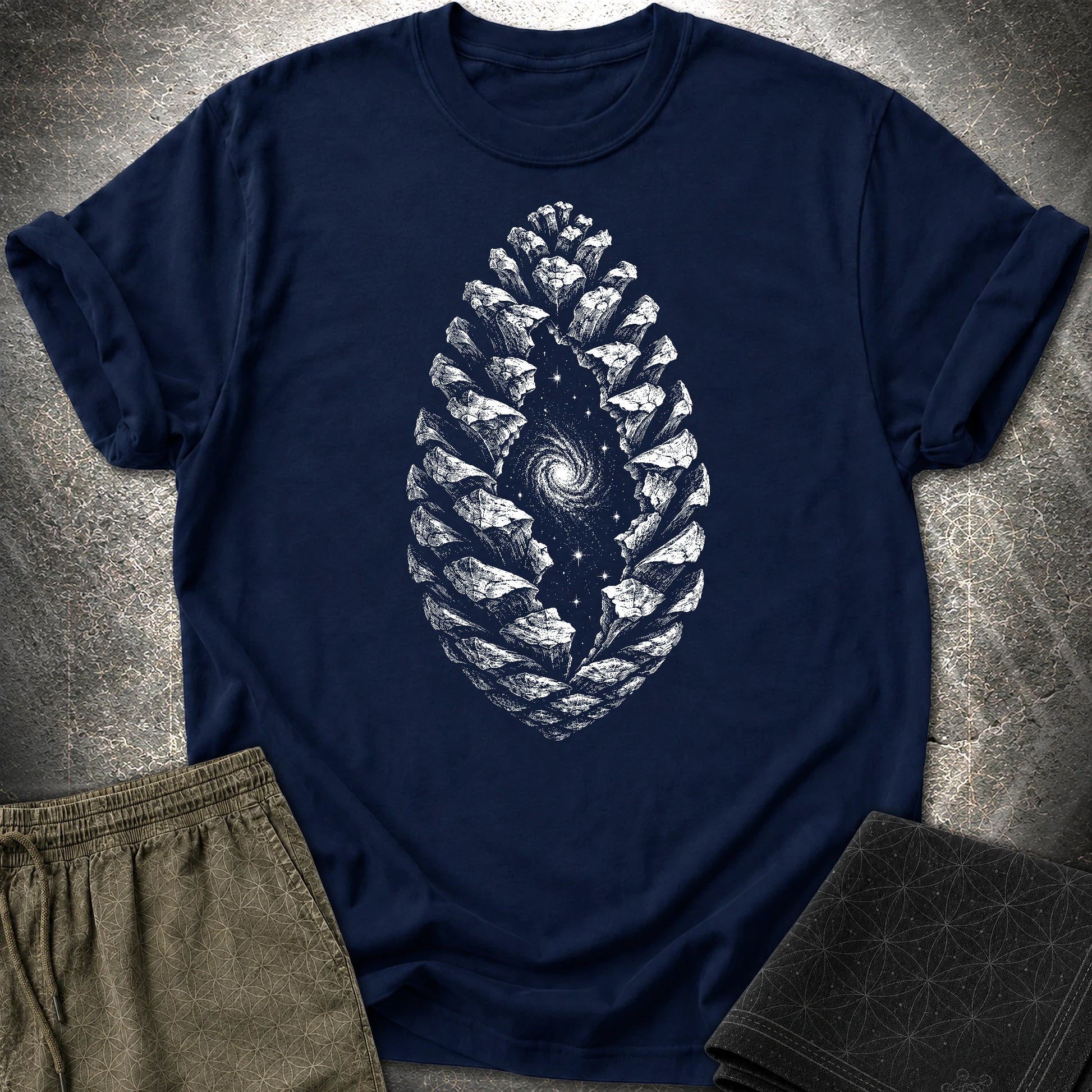 Seed of the Infinite T-Shirt - Seed of the Infinite T-Shirt - Navy