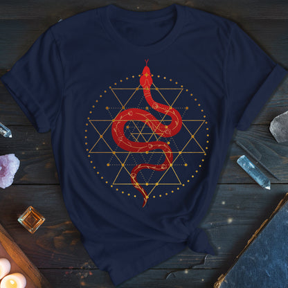 Sri Yantra Snake T-Shirt