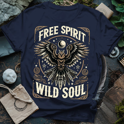 Free Spirit Wild Soul Owl T-Shirt