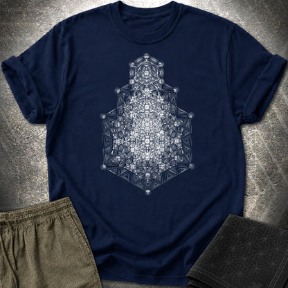 Tower Mosaic T-Shirt - Tower Mosaic T-Shirt - Navy