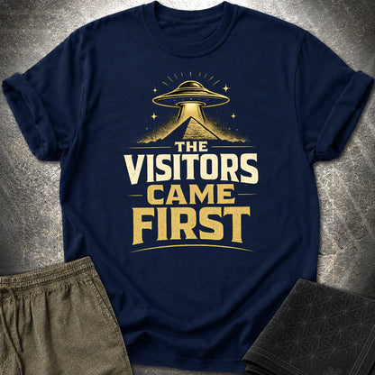 The Visitors Come First - The Visitors Come First T-Shirt - Navy