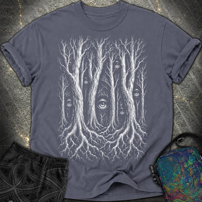Forest Consciousness Watching - Forest Consciousness Watching Comfort T-Shirt - Navy