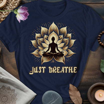 Just Breath Yoga Lotus T-Shirt