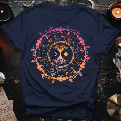 Wiccan Compass T-Shirt