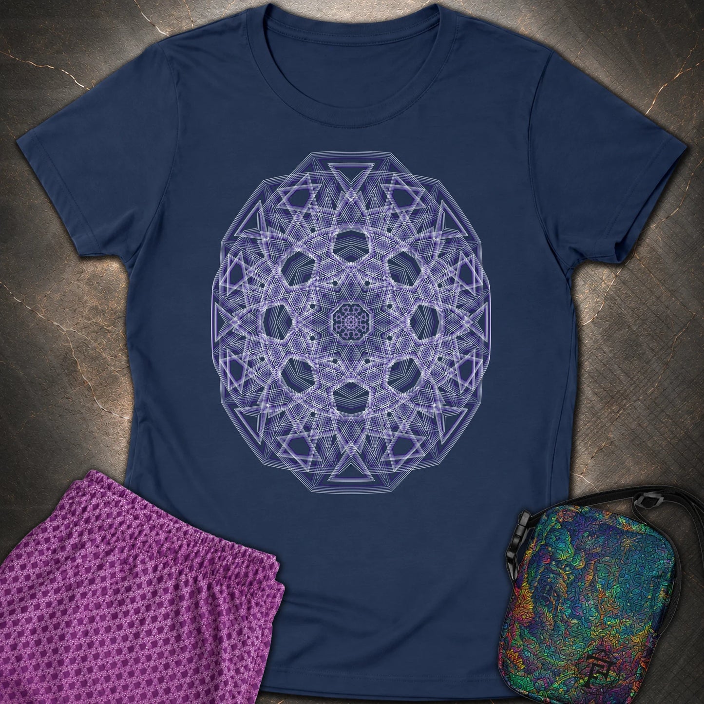 Infinity Engine - Infinity Engine Womens T-Shirt - Navy