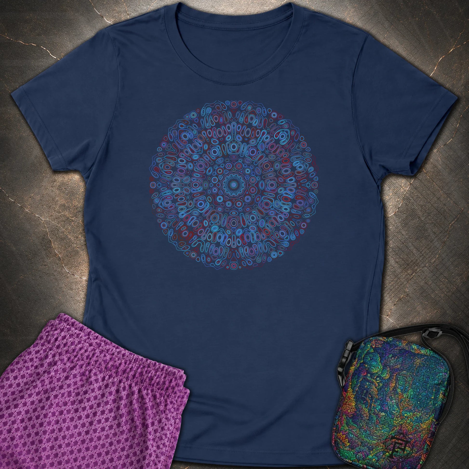 Resonance - Resonance Womens T-Shirt - Navy