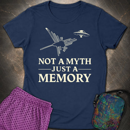 NOT MYTH JUST MEMORY - NOT MYTH JUST MEMORY Womens T-Shirt - Navy