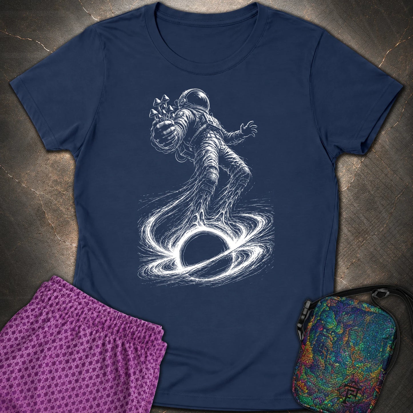 Into The Void - Into The Void Womens T-Shirt - Navy