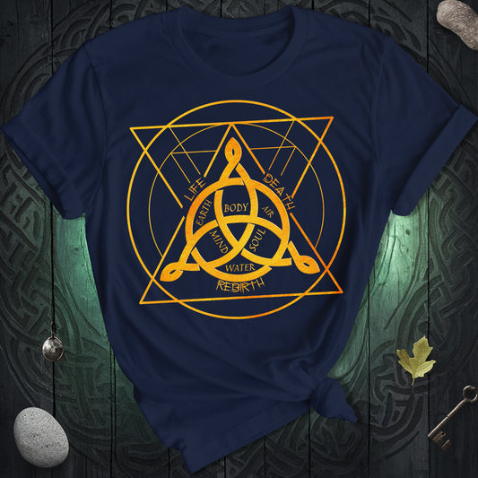 Triquetra Celtic Symbol T-Shirt