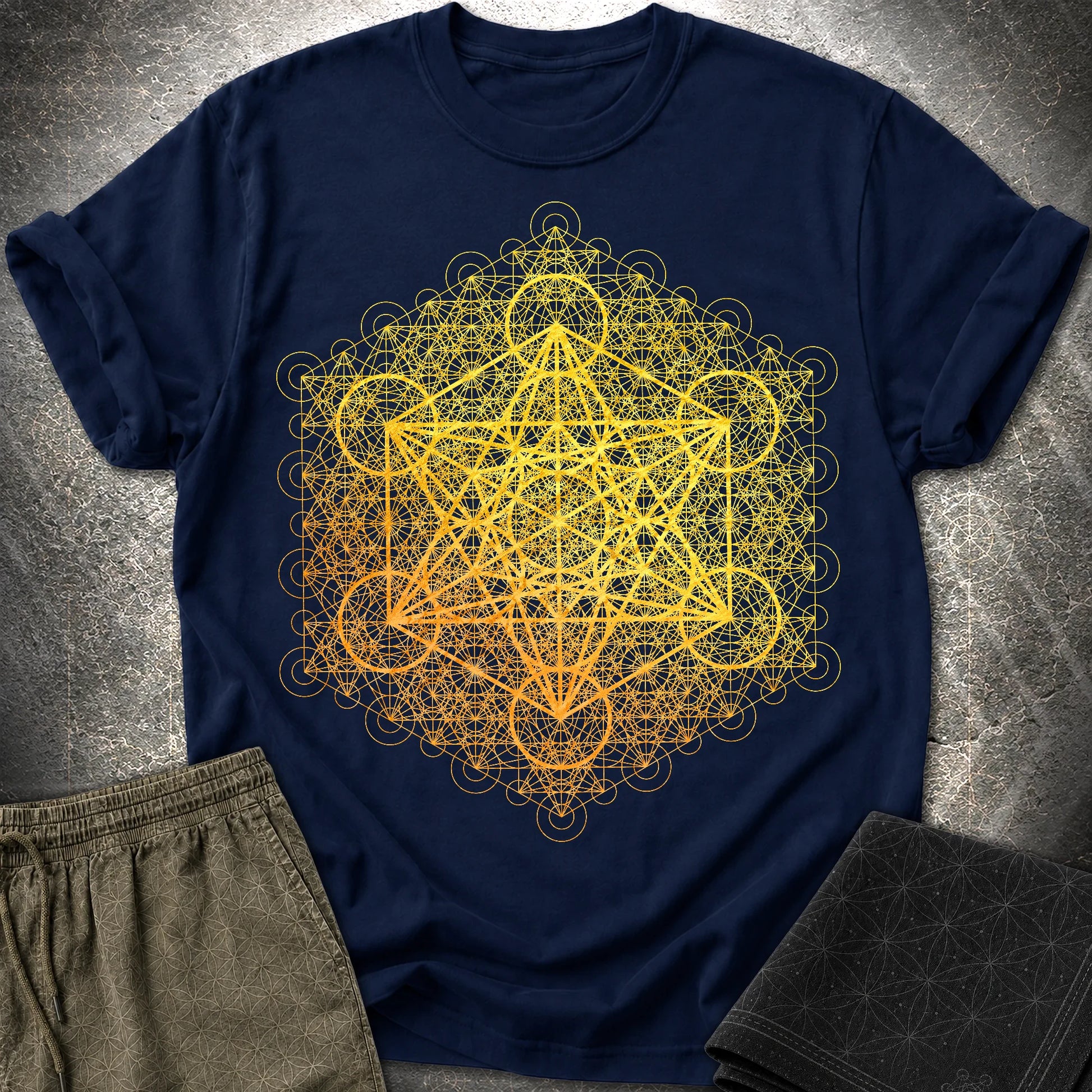 Metatron's Transcendence T-Shirt - Metatron's Transcendence T-Shirt - Navy