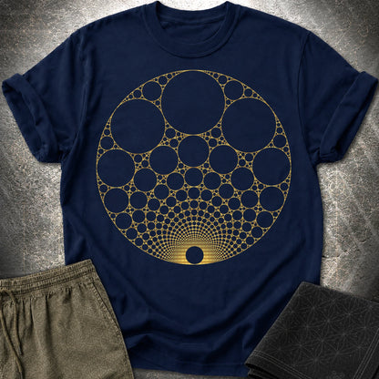Apollonian Gasket T-Shirt - Apollonian Gasket T-Shirt - Navy