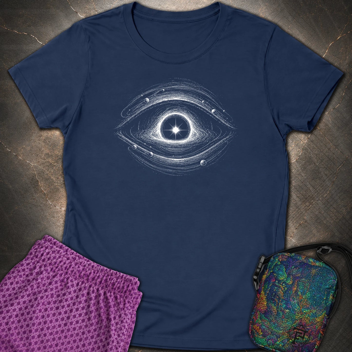 Eye Of The Void - Eye Of The Void Womens T-Shirt - Navy