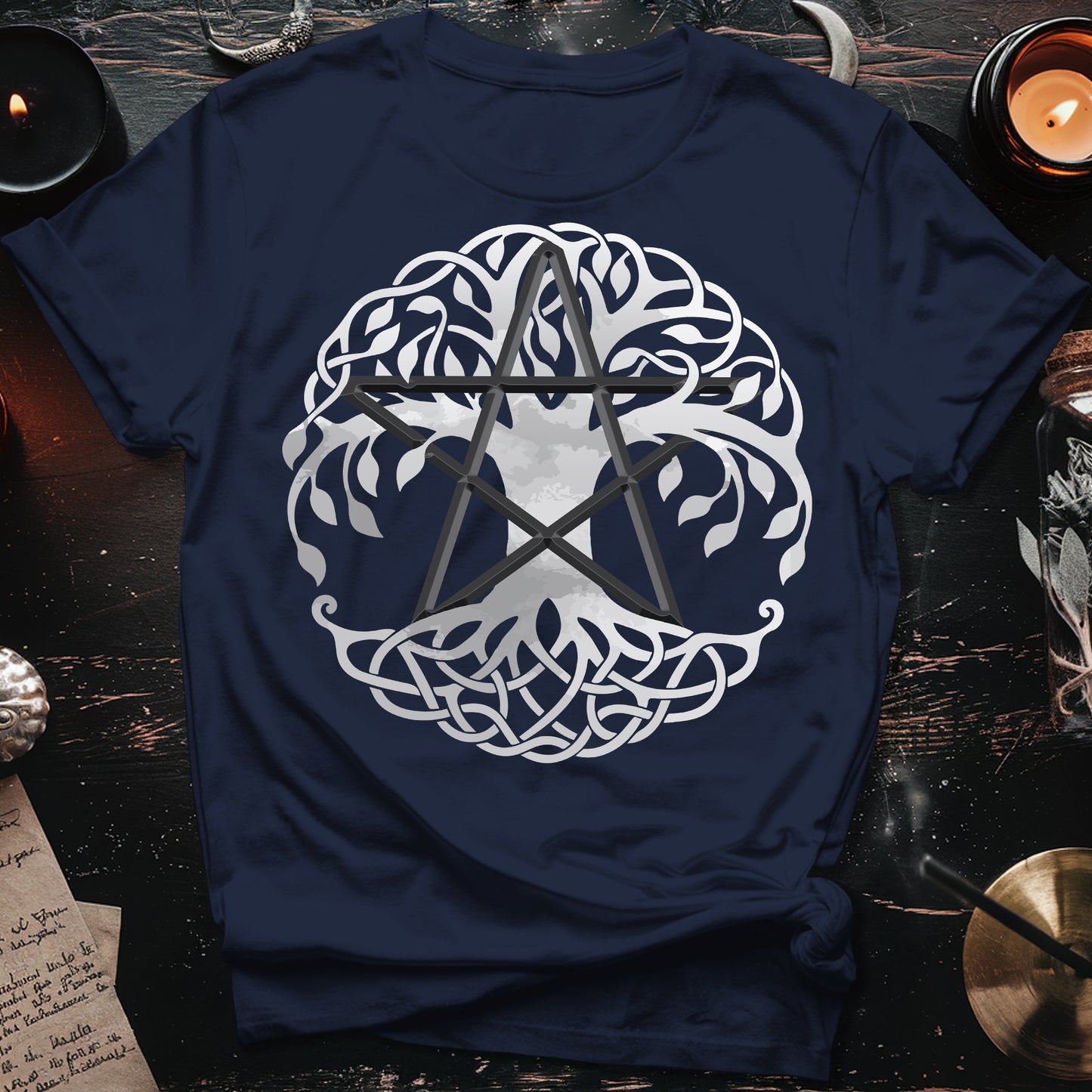 Pagan Celtic Tree Wicca T-Shirt