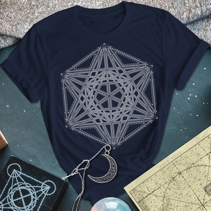 Organic Metatron's Cube T-Shirt