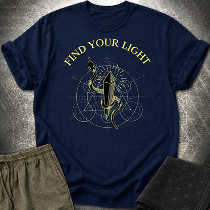 Find Your Light T-Shirt - Find Your Light T-Shirt - Navy