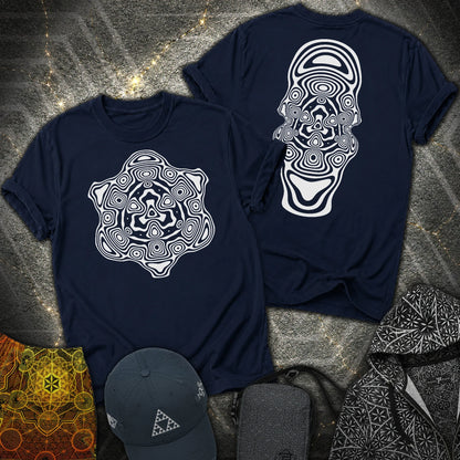 Mind Blown 2 Sided T-Shirt - Mind Blown 2 Sided T-Shirt - Navy