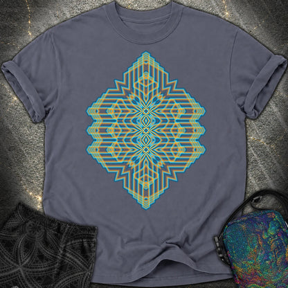 Triune Signal Temple - Triune Signal Temple Comfort T-Shirt - Navy