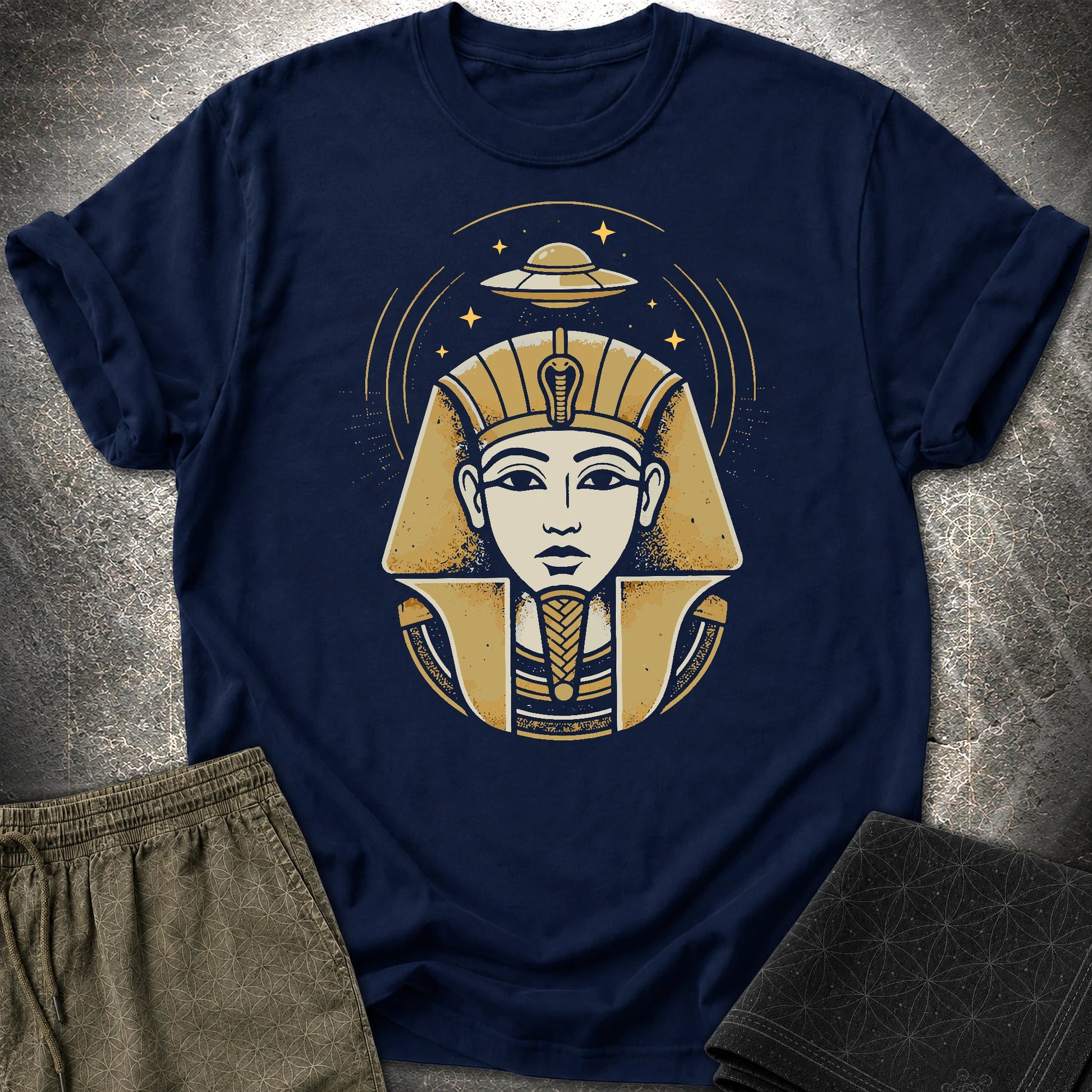 Faraon Ufo - Faraon Ufo T-Shirt - Navy