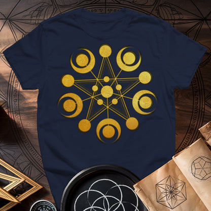 Golden Crop Circle T-Shirt