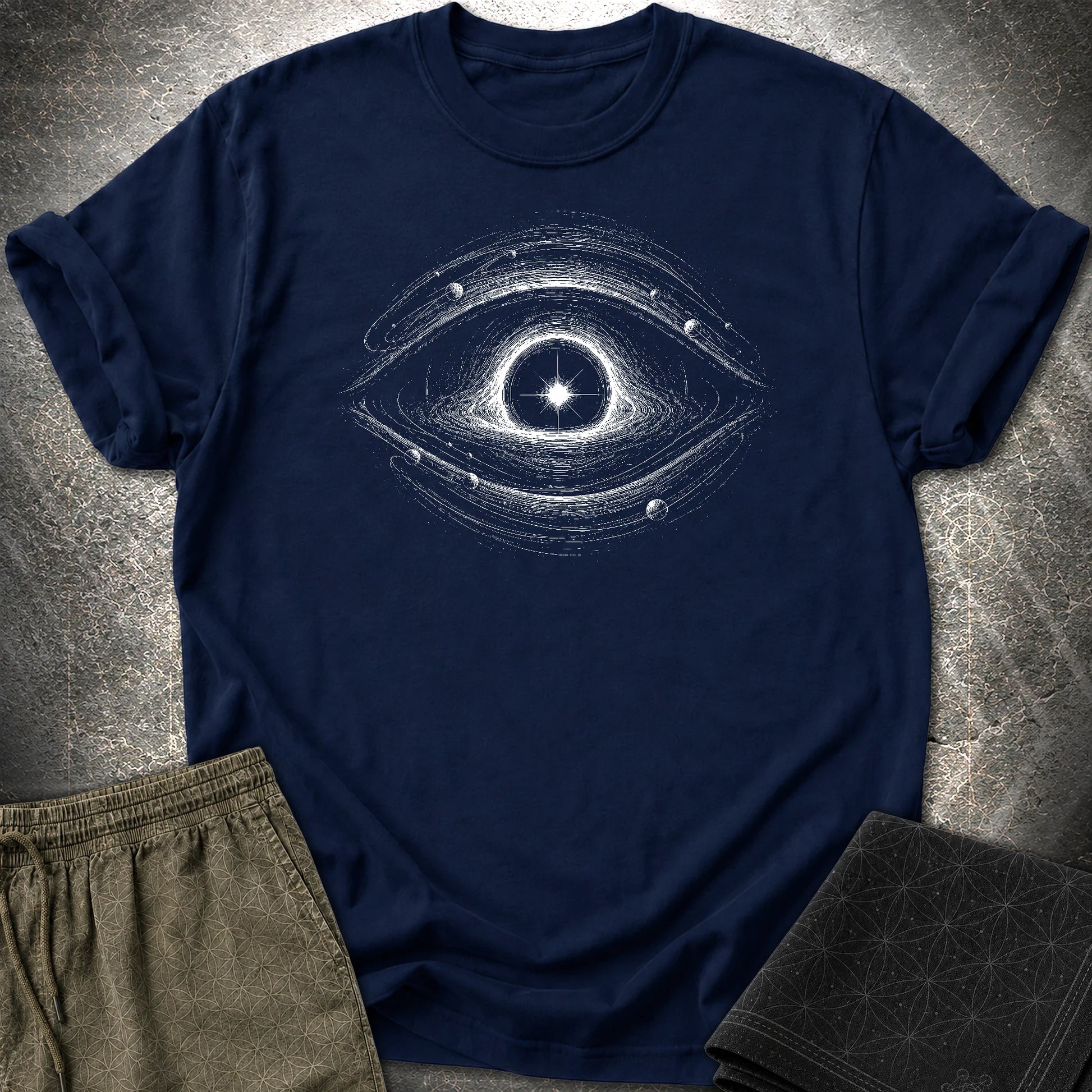 Eye Of The Void T-Shirt - Eye Of The Void T-Shirt - Navy