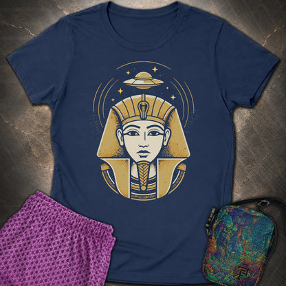 Faraon Ufo - Faraon Ufo Womens T-Shirt - Navy