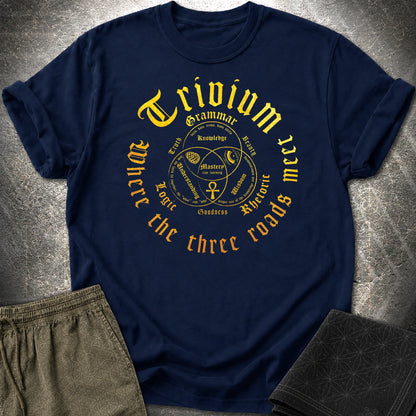 Trivium T-Shirt - Trivium T-Shirt - Navy