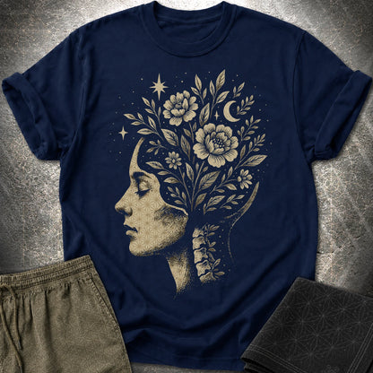 Inner Garden T-Shirt - Inner Garden T-Shirt - Navy