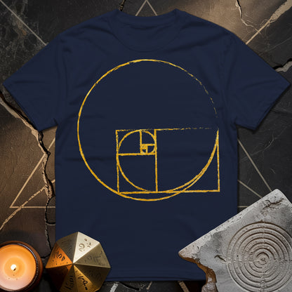 Golden Ratio Spiral Circle T-Shirt