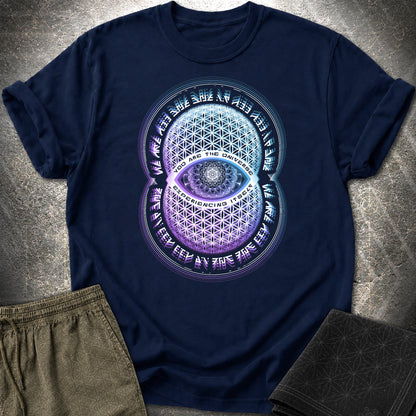 Alan Watts You Are The Universe T-Shirt - Alan Watts You Are The Universe T-Shirt - Navy