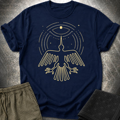 Geoglif Ptaka - Geoglif Ptaka T-Shirt - Navy